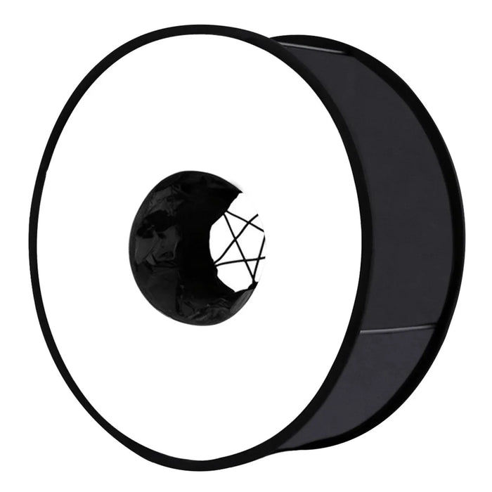 PULUZ PU5145 45cm Foldable Ring Shape Softbox Macro Photography Flash Light Diffuser - 2