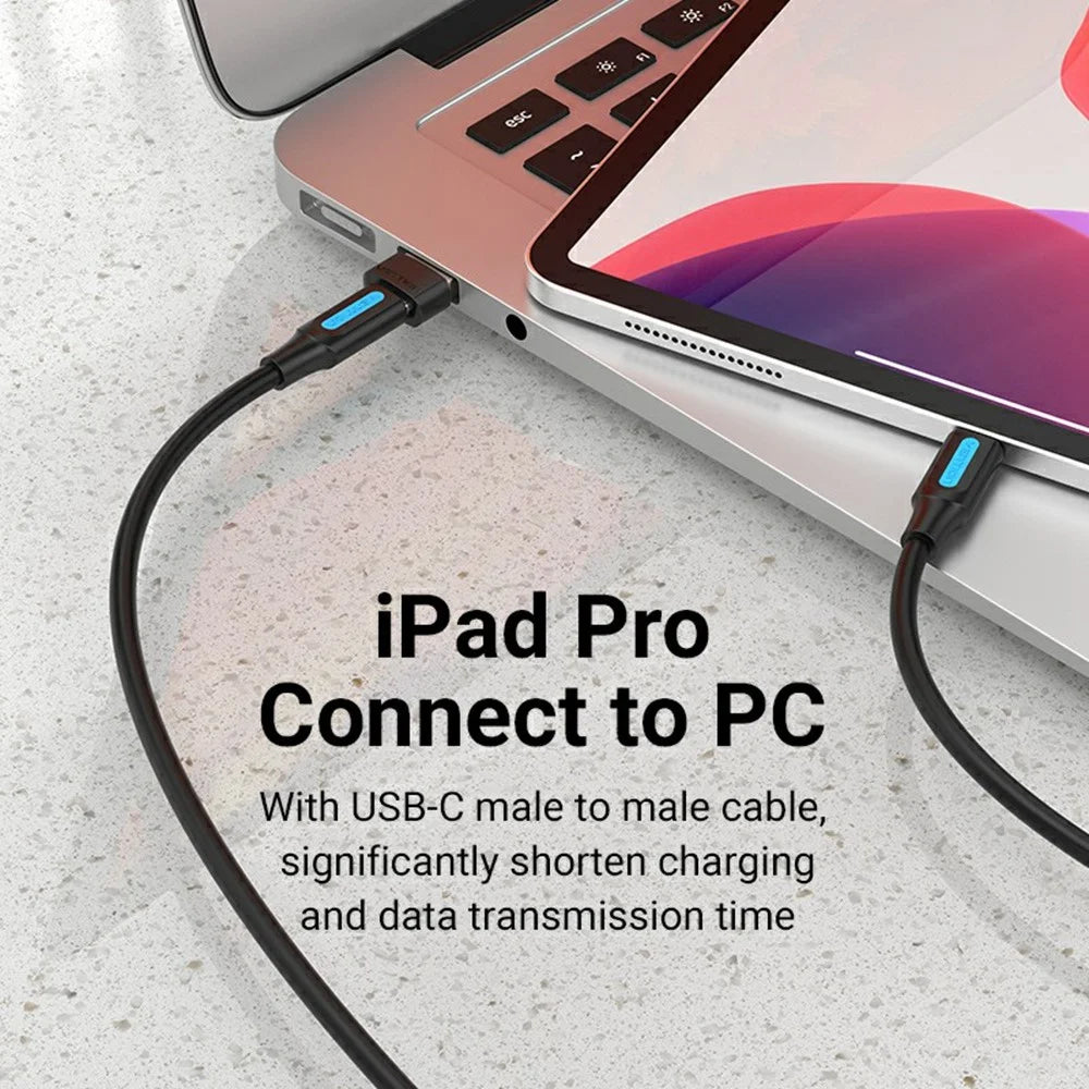 VENTION CDW Series USB 2.0 A Male to USB C Female Adapter 480Mbps Data Transfer OTG Converter - 7