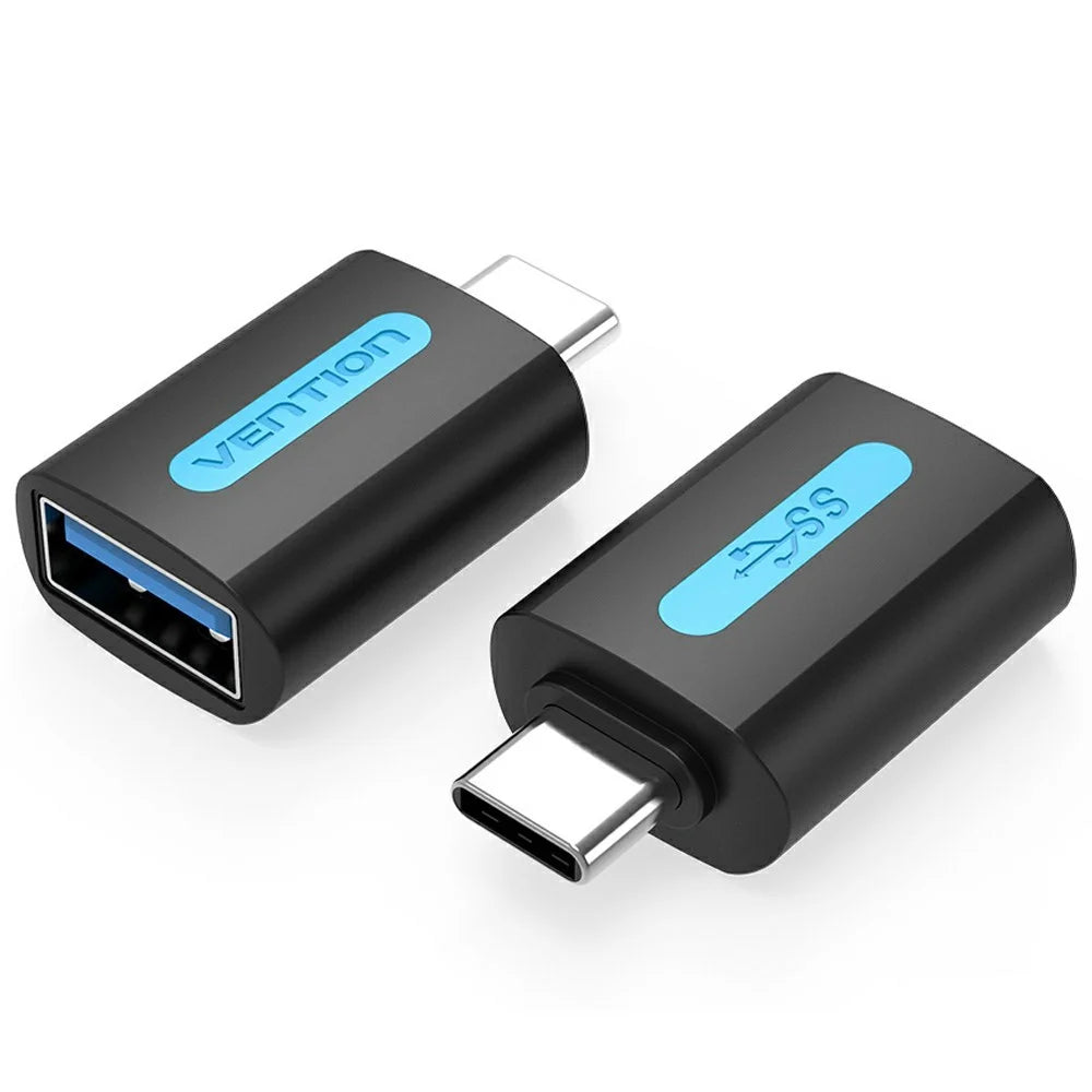 VENTION CDU Series Mini OTG Adapter USB 3.0 Type C Male to USB A Female Converter - 1