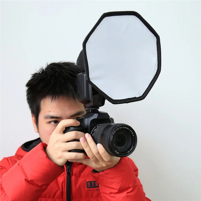 PULUZ PU5120 20cm Foldable Soft Flash Light Box Camera Photography Softbox Studio Light Diffuser - 3