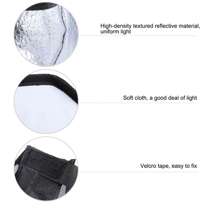 PULUZ PU5120 20cm Foldable Soft Flash Light Box Camera Photography Softbox Studio Light Diffuser - 5