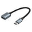 VENTION CCW Series 0.15m USB 2.0 Type-C Male to USB-A Female OTG Cable Data Transfer Wire - 1