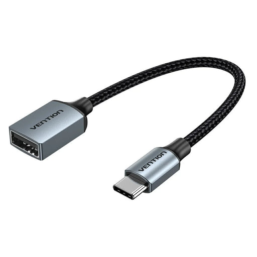 VENTION CCW Series 0.15m USB 2.0 Type-C Male to USB-A Female OTG Cable Data Transfer Wire - 1