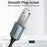 VENTION CCW Series 0.15m USB 2.0 Type-C Male to USB-A Female OTG Cable Data Transfer Wire - 7