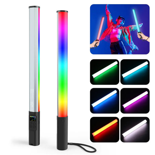 PULUZ PU4140 132 LEDs Handheld RGB Light Stick High CRI 2500K-9000K Full Color Photography Fill Lamp - 1