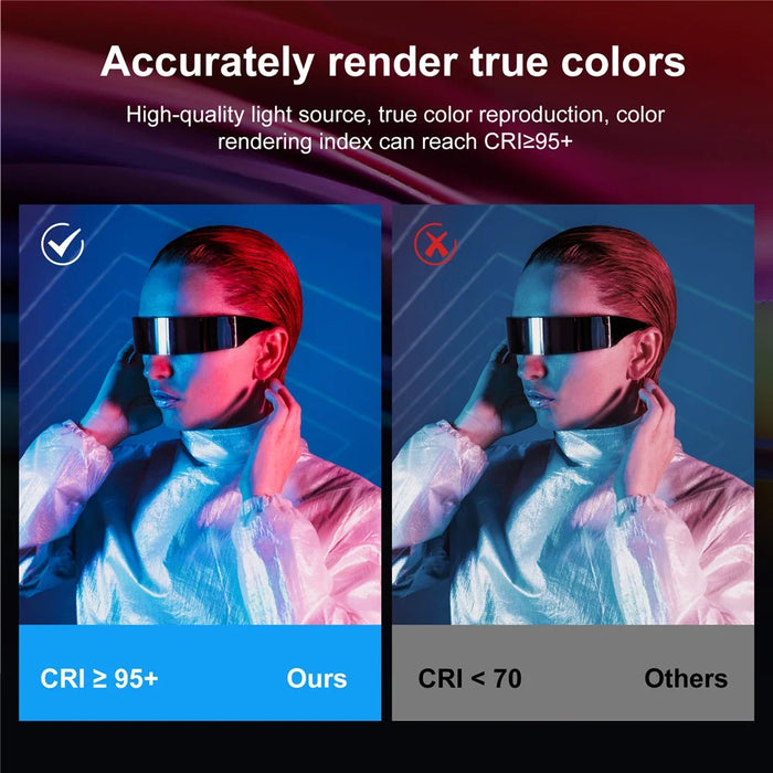 PULUZ PU4140 132 LEDs Handheld RGB Light Stick High CRI 2500K-9000K Full Color Photography Fill Lamp - 4