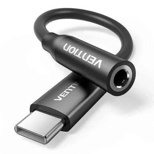 VENTION BIH Series 0.1m Type C Male to 3.5mm Female Audio Adapter Cable DAC Decoder AUX Cord - 1