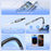 VENTION BID Series 0.1m Type-C Male to 3.5mm Female Audio Adapter Cable with DAC Decoder - Grey - 3