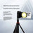 Magnetic Selfie Light for Smartphone Bluetooth-compatible 5.0 Remote Control Handheld LED Video Fill Light - Black - 3