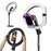 XJ36C 10 Inch Ring Light Magnetic Phone Holder Selfie Lamp with Adjustable Stand, Desktop Photography Kit - White - 1