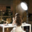 44cm Ring Light 3 Color Temperature Photography Lamp with Extendable Floor Stand for Live Streaming, EU Plug - Black - 3