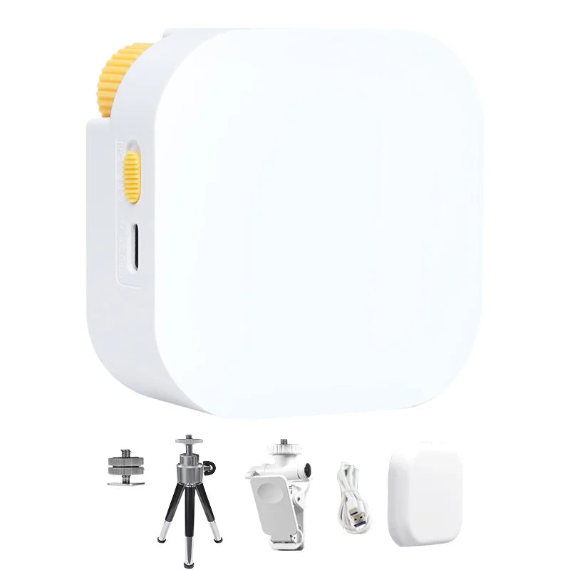 YONGEER TV-10RGB Mini RGB Fill Light 2500K-9900K Magnetic Adjustable LED Video Light for Photography - 1