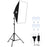 PULUZ PU5071 Photo Studio Softbox 50x70cm Diffuser E27 LED Light Bulb Light Stand Tripod Camera Accessories - EU Plug - 1