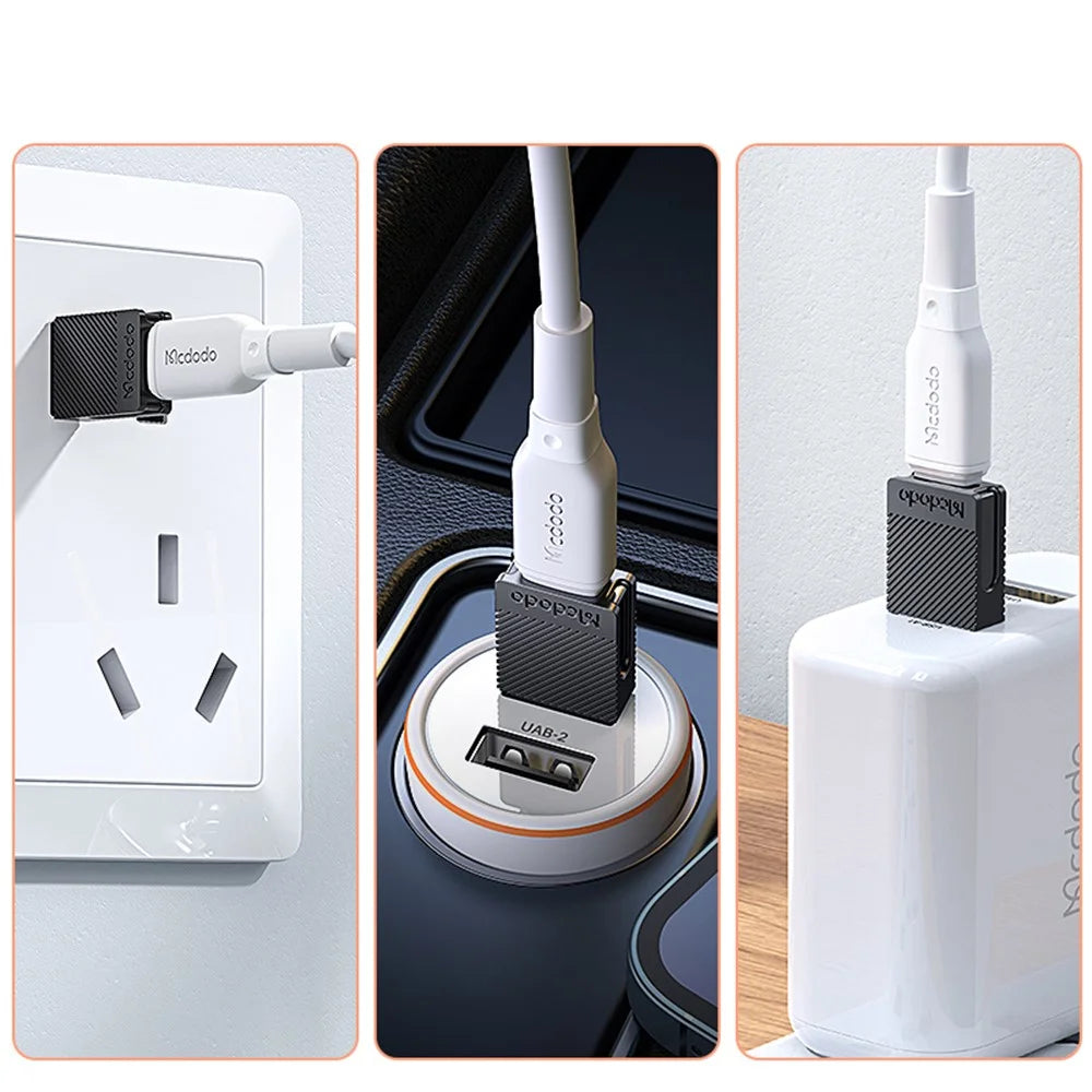 MCDODO MDD USB 2.0 Type A Male to Type C Female Connector Converter Adapter for Laptop Notebook Phone - 3
