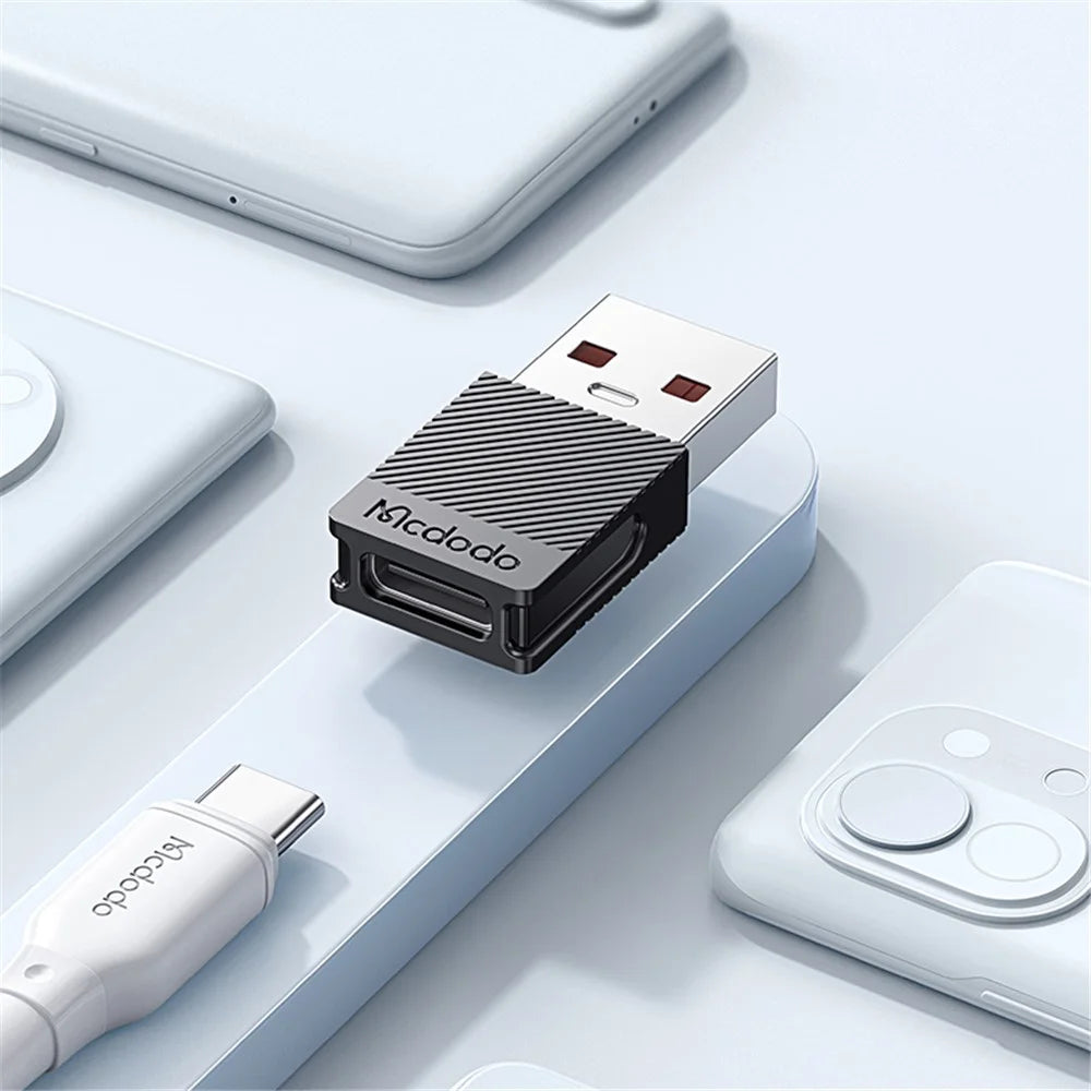 MCDODO MDD USB 2.0 Type A Male to Type C Female Connector Converter Adapter for Laptop Notebook Phone - 4