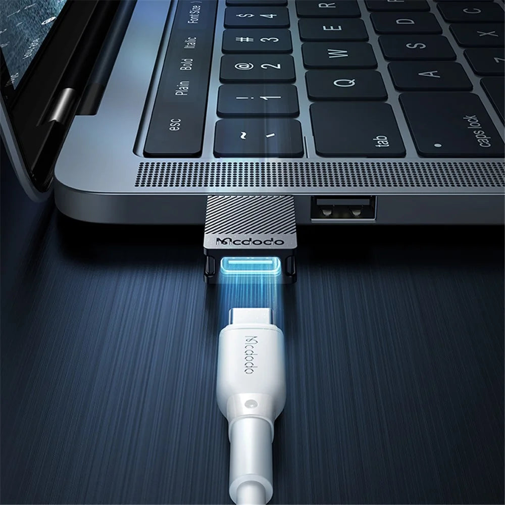 MCDODO MDD USB 2.0 Type A Male to Type C Female Connector Converter Adapter for Laptop Notebook Phone - 5