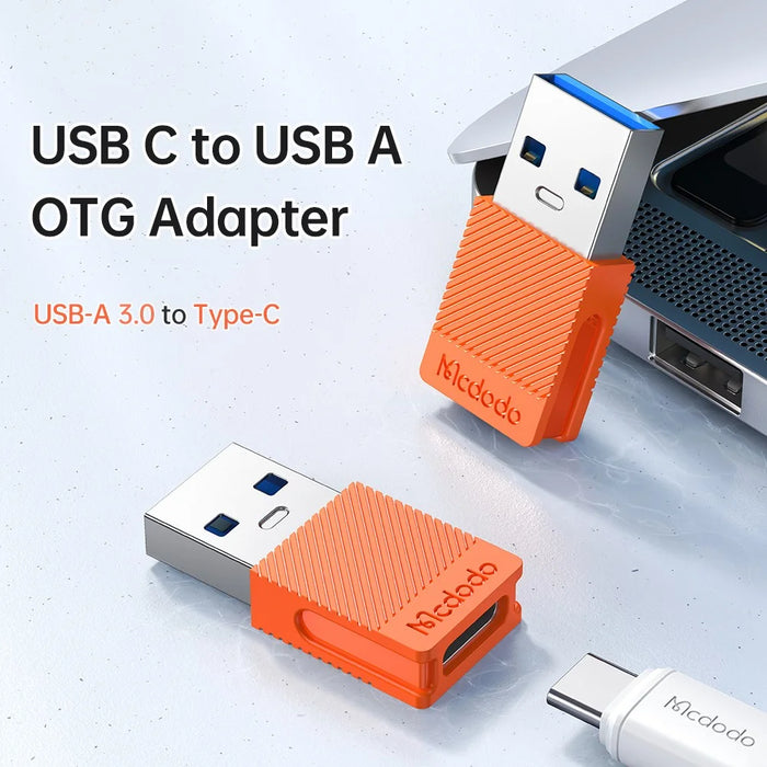 MCDODO MDD OT-6550 Type-C to USB-A OTG Adapter USB-C Female to USB 3.0 Male Connector Converter - 3