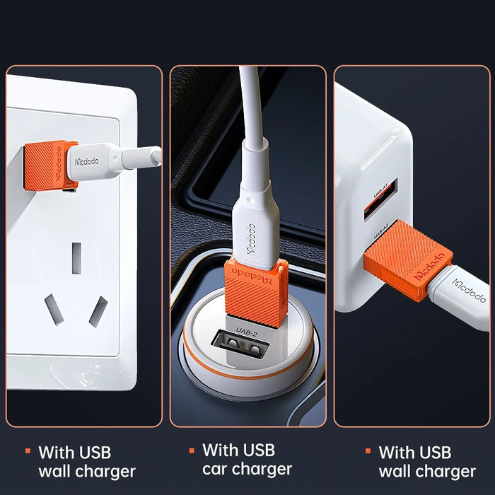 MCDODO MDD OT-6550 Type-C to USB-A OTG Adapter USB-C Female to USB 3.0 Male Connector Converter - 4