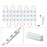 Hand Induction Dimmable LED Makeup Mirror Light Strip USB Powered Cosmetic Mirror Lamp - 6 LED Strips - 6