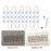 Hand Induction Dimmable LED Makeup Mirror Light Strip USB Powered Cosmetic Mirror Lamp - 6 LED Strips - 7