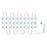 Touch Control Dimmable LED Makeup Mirror Light Strip USB Powered Vanity Table Lamp - 10 LED Strips - 3