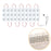 Touch Control Dimmable LED Makeup Mirror Light Strip USB Powered Vanity Table Lamp - 10 LED Strips - 4