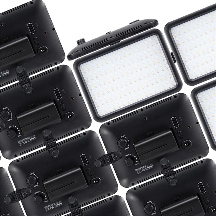 TRIOPO TTV-204 Bi-color Panel Mini LED Light Adjustable Panel Portable Shooting Light - 5