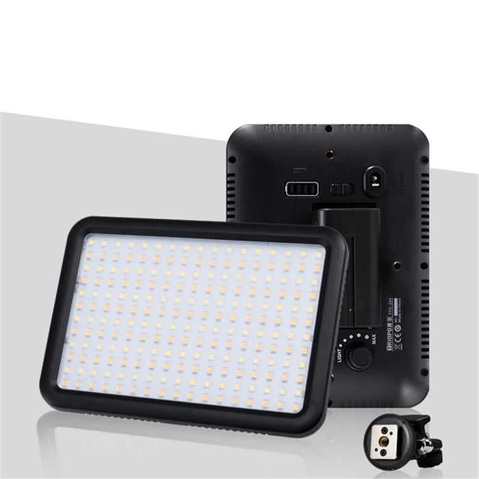 TRIOPO TTV-204 Bi-color Panel Mini LED Light Adjustable Panel Portable Shooting Light - 6