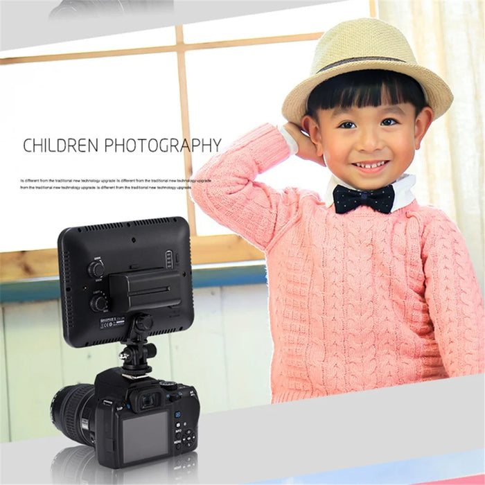 TRIOPO TTV-204 Bi-color Panel Mini LED Light Adjustable Panel Portable Shooting Light - 7