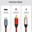 0.5m USB Type-C to 2 RCA Male Audio Cable for Mobile Phone Tablet Connection to Speaker/Amplifier - 5