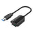 USB7.1 Sound Card Audio Adapter External Sound Card 3.5 Audio Converter with Headphone and Microphone Jack - 1