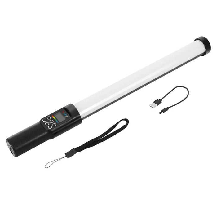 YB130 Handheld RGB LED Video Light Portable Fill Light Wand Stick Support 3000-6500K Adjustable for Video Photography Shooting (Standard Version) - 2