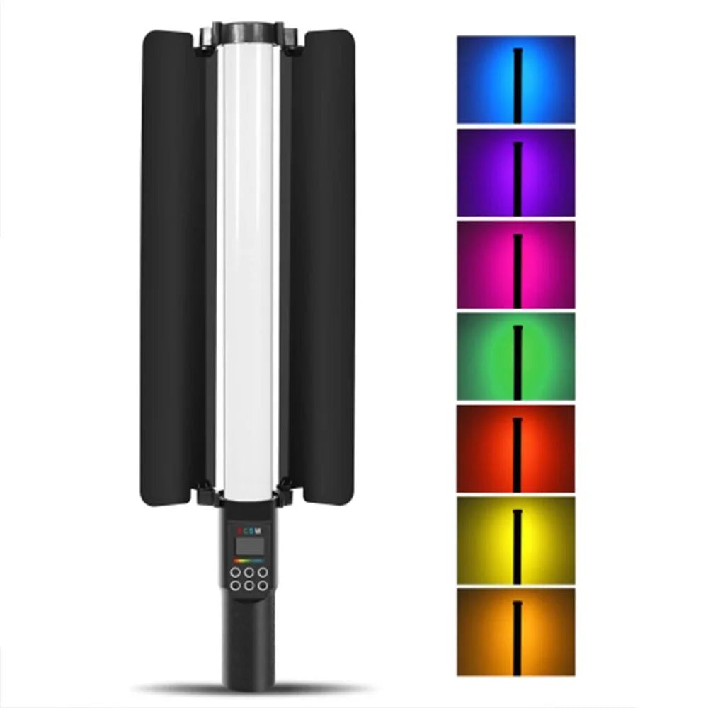 YB130 RGB LED Stick Fill Light Handheld Dimmable Video Light Wand Speedlight Photography Lamp with Light Barrier - 1