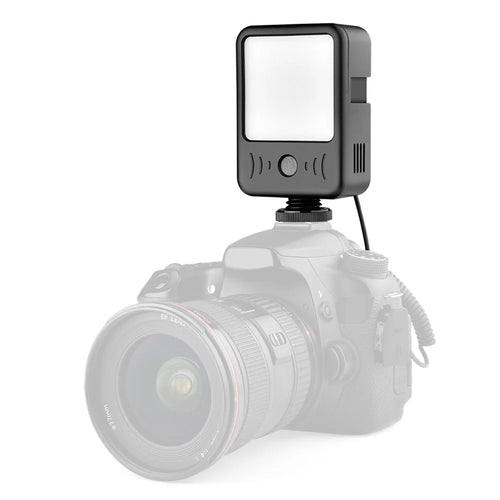 YELANGU LED02 Portable RGB LED Camera Video Light Voice Recorder Mini Rechargeable Photography Lighting - 1
