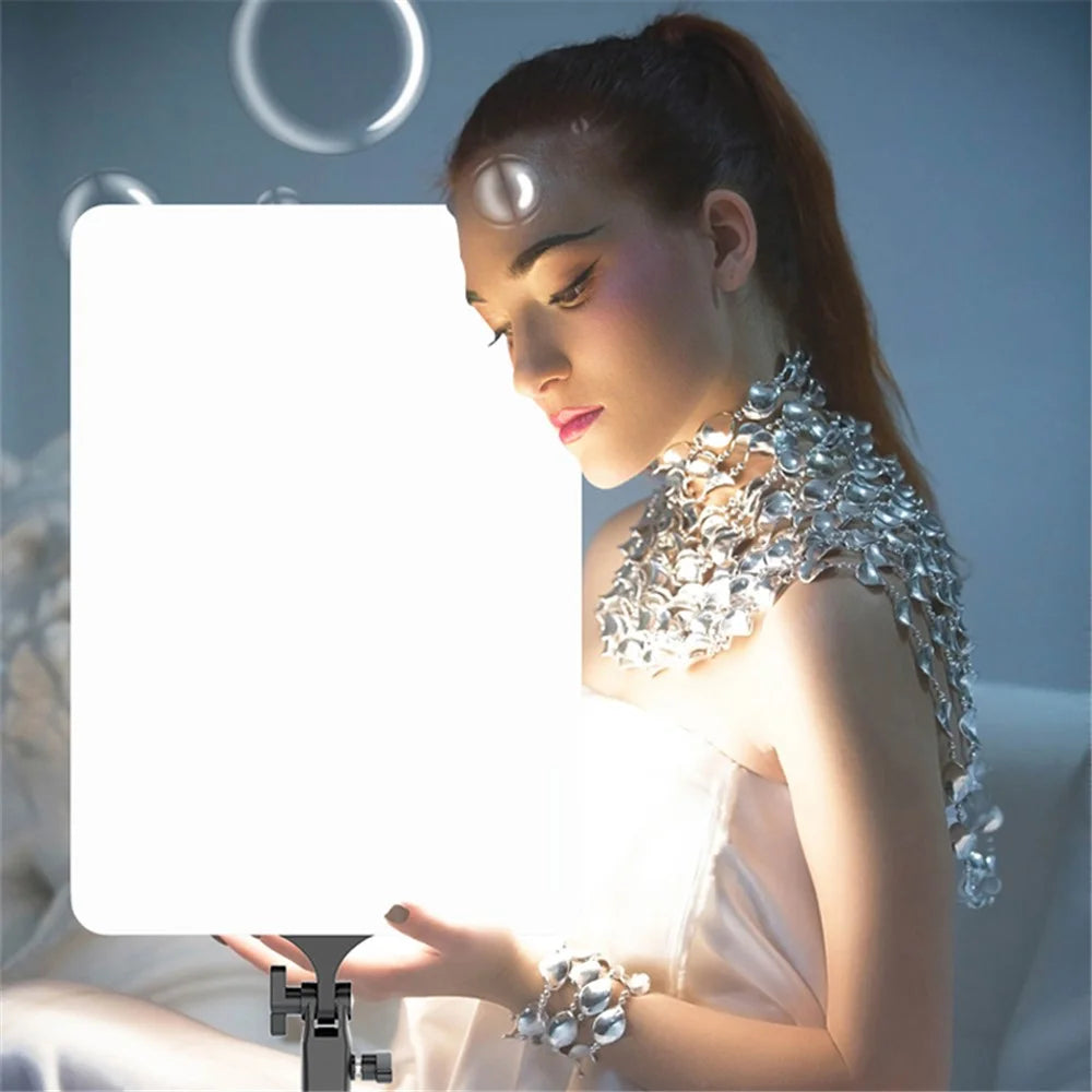 MM8815 500W High Brightness RGBW LED Video Light 1700K to 12000K Lighting Panel for Indoor Studio Photography Youtube Video Shooting - EU Plug - 3