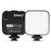 JMARY FM48R Portable Mini Camera Phone Fill Light Dimmable Photography LED Fill Light - 1