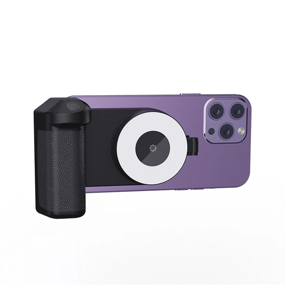 Phone Selfie Lamp Mini Foldable Magnetic LED Fill Light with 3 Light Modes for Video Recording - 7