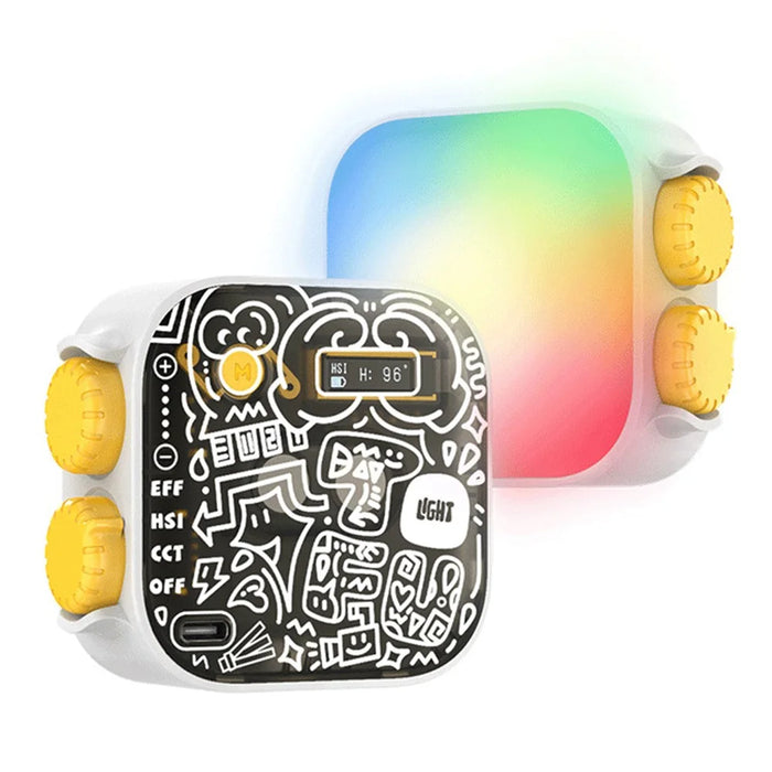 XIAOMIYOUPIN FUNSNAP Portable Pocket Full Color RGB LED Camera Lamp Live Video Photography Fill Light - 1