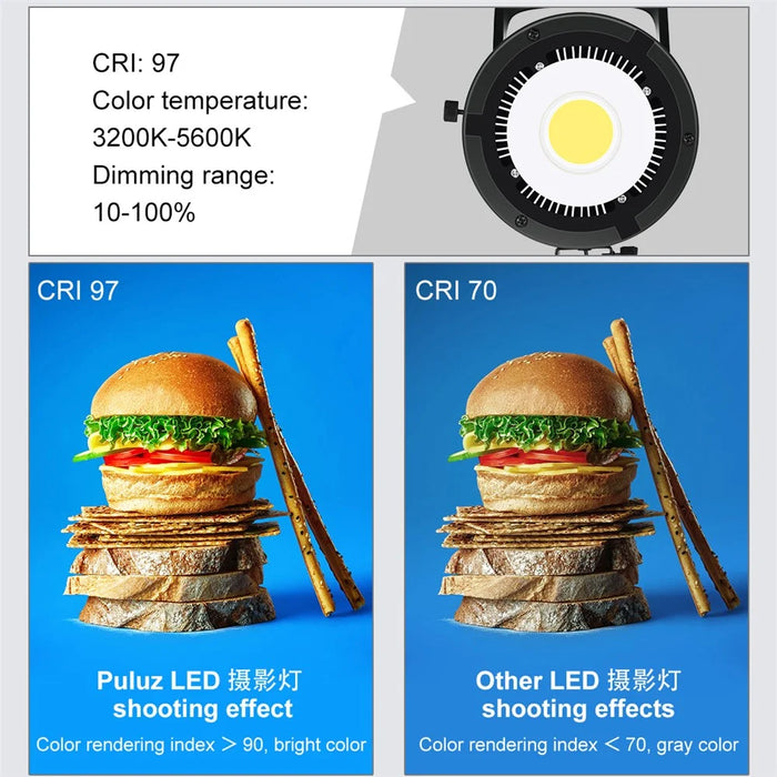 PULUZ PKT3105 Photography Kit Studio Video Light with 2.8m Light Stand and Softbox - AU Plug - 6