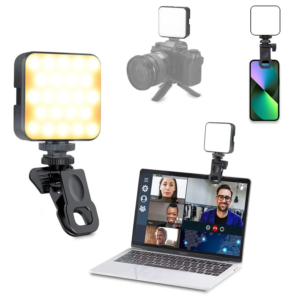 VLOGLITE T64 Portable Cell Phone Video Fill Light Photography Beauty Light Small LED Fill Light - 3