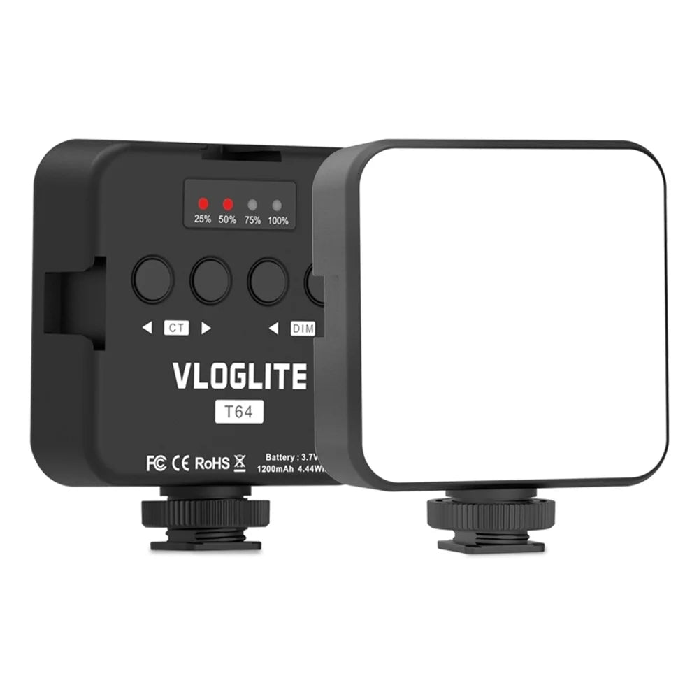 VLOGLITE T64 Portable Cell Phone Video Fill Light Photography Beauty Light Small LED Fill Light - 6