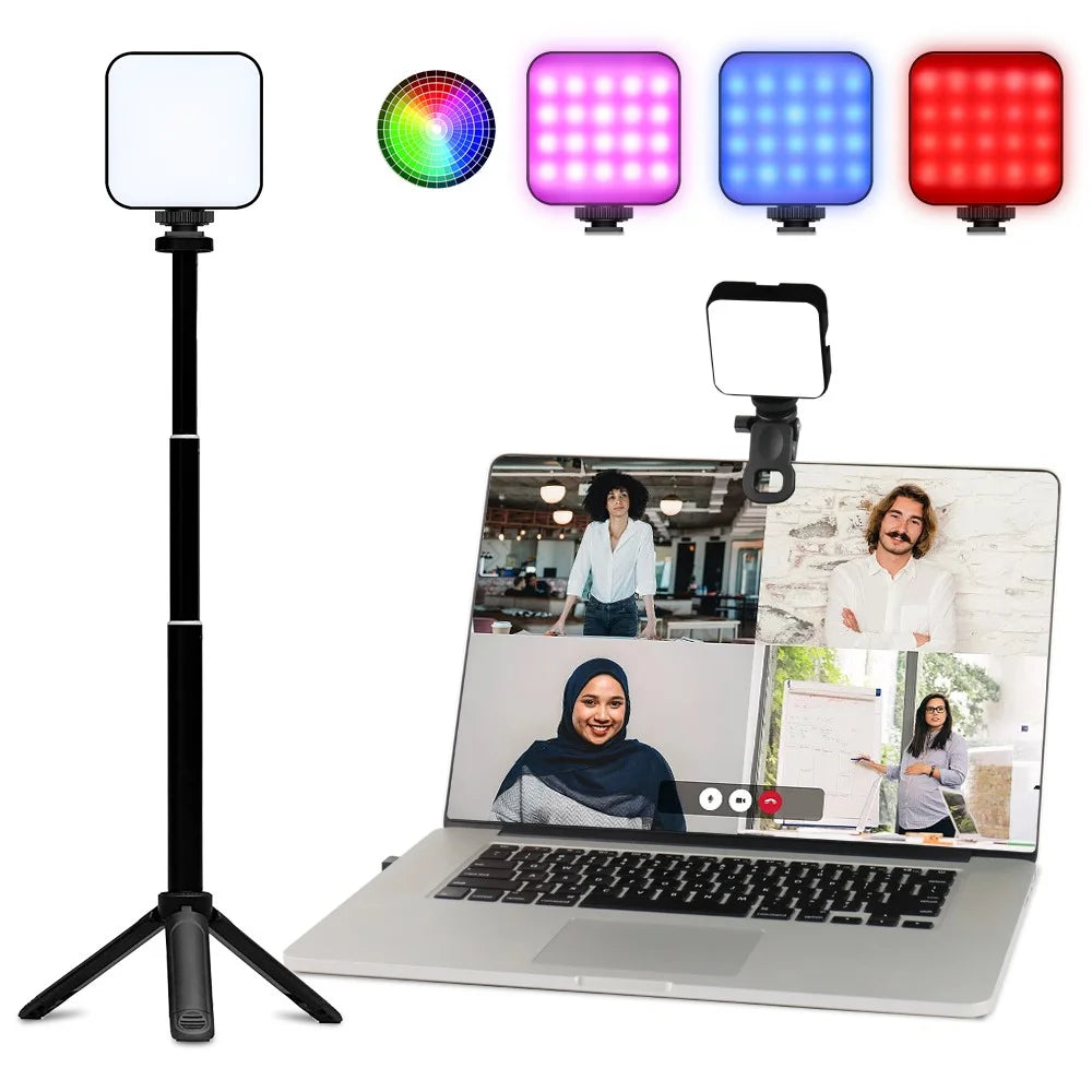 VLOGLITE T64RGB Cell Phone Camera Video Fill Light Mini Pocket Beauty Light Portable RGB Fill Light - 5