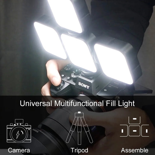 VLOGLITE W36 Portable Beauty Video Light Camera Phone Vlog LED Fill Light - 2