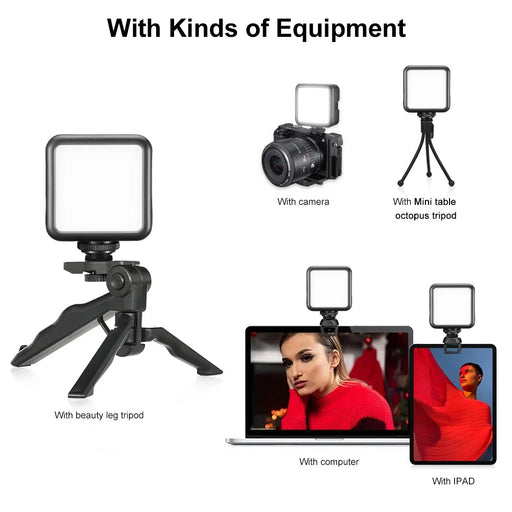 VLOGLITE W49S Mini Beauty Video Light Photography Live Streaming LED Fill Light - 2