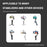 C05 200 Lumens Magnetic Mini Fill Light Three Color Dimmable Pocket Lamp - 4