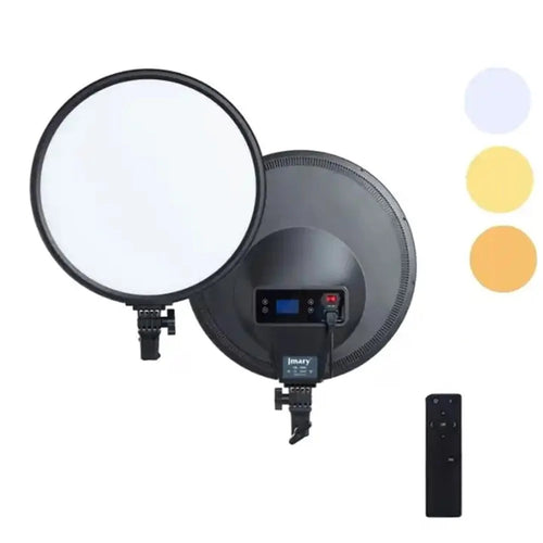 JMARY FM-15RS 15-inch 40W Adjustable Portrait Light Studio LED Round Fill Light - US Plug - 1