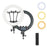 JMARY FM-14R 14-inch Live Streaming Ring Light Photography LED Fill Light - US Plug - 1