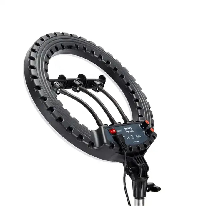 JMARY FM-14R 14-inch Live Streaming Ring Light Photography LED Fill Light - US Plug - 2
