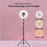 JMARY FM-536A 10-inch Ring Fill Light with Phone Clip + Bluetooth-compatible Shutter + Tripod - 3