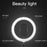 JMARY FM-536A 10-inch Ring Fill Light with Phone Clip + Bluetooth-compatible Shutter + Tripod - 4